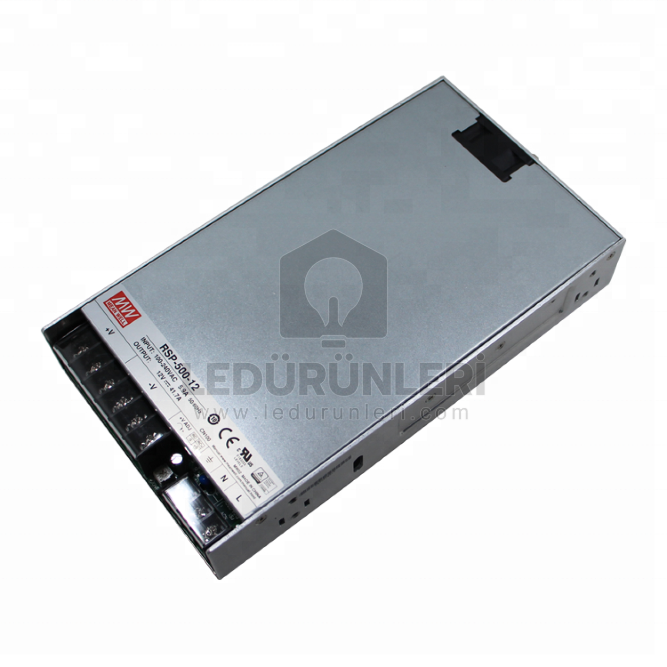 MeanWell 500W 12V 41.7A Kutulu Endüstriyel Güç Kaynağı