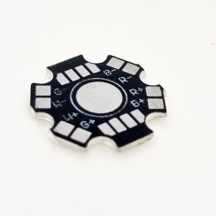 RGBW Power Led Alüminyum Boş Star PCB 20mm
