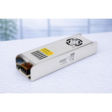 24V 16.7A İç Mekan Slim Adaptör - Metal Kasa, Yüksek Verimli
