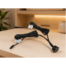 Ahşap Gövde LED Gömme Sensör 12-24V 60W Siyah