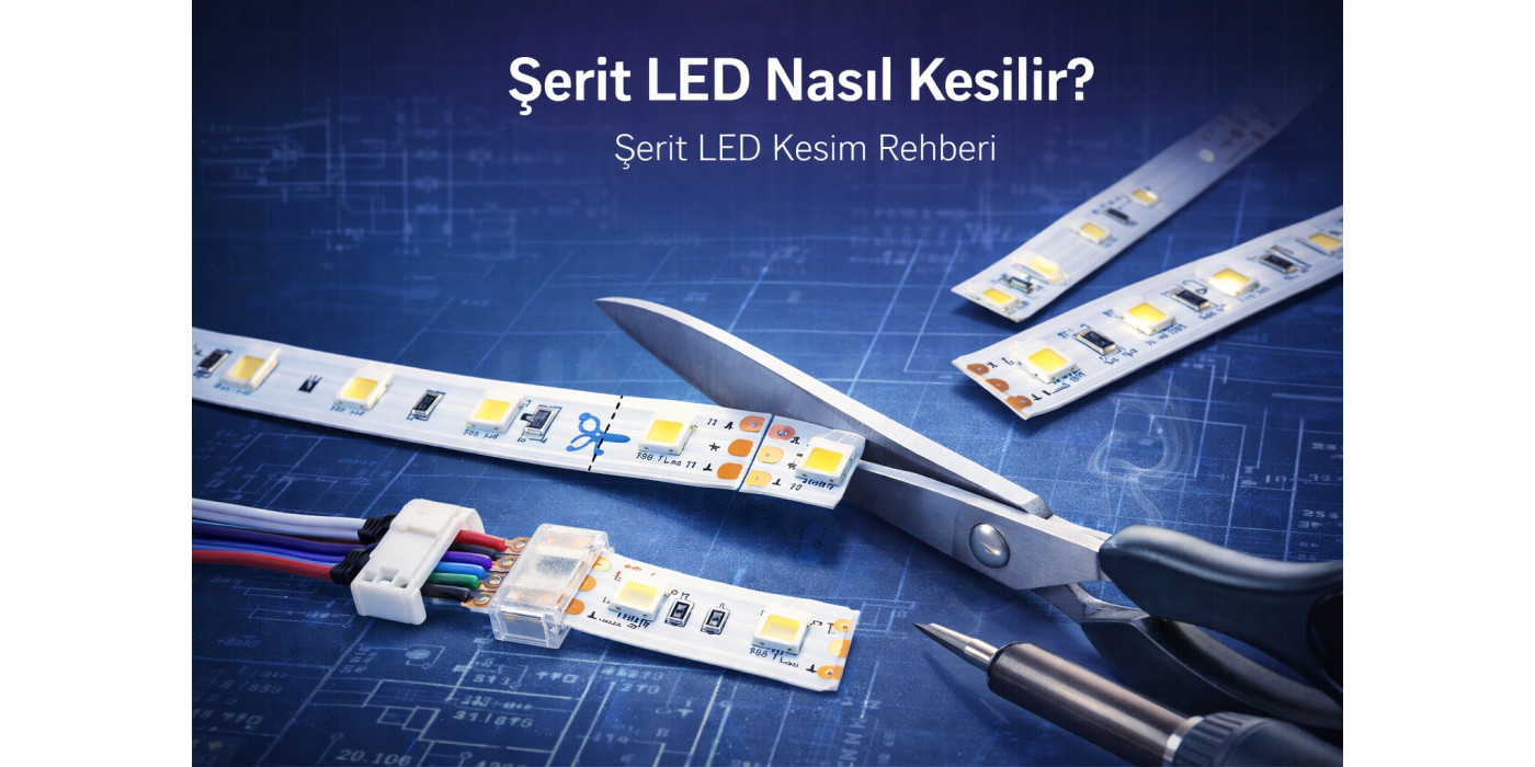 Şerit LED Nasıl Kesilir? Şerit LED Kesim Rehberi
