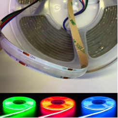 12V 8mm 576 LED RGB COB Şerit LED IP20 İç Mekan