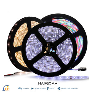 12 Volt 2835 MT/60Ledli Tek Çipli Dış Mekan (IP65) Şerit Led