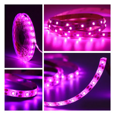 12v Grow (Full Spectrum) Dış Mekan Silikonlu Şerit Led (5 Metrelik)