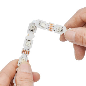 12V 8mm RGB ZigZag Şerit Led (Yeni Nesil) 5 Metrelik