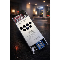 12V. 5A. 60W. Metal  Ultra Slim Led Trafosu Adaptör