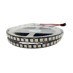 WS2815B 120 Ledli ARGB 12V Tek Adreslenebilir Pixel Şerit Led 5 Metre