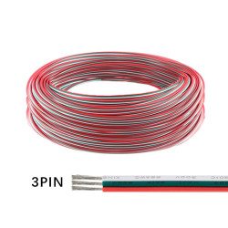 3 Pin RGB Pixel LED Kablosu 100 Metre | Esnek ve Dayanıklı Kablo
