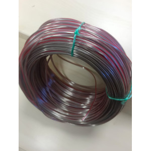 2'li Şeffaf Bitişik Led Kablosu - 0,25mm Kablo - 100 Metre