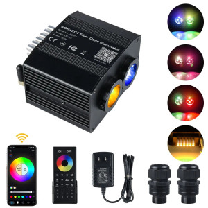 RGB+CCT Twinkle Fiber Optik Yıldız Tavan Motoru + Meteor Yıldız Kayarlı