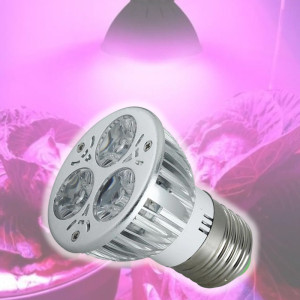 3 Watt Bitki Yetiştirme Ledi Full sprectrum Grow Led Spot 220v. E27 Duylu
