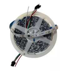 24V Magic Pixel Şerit LED – 60 LED/m, ARGB Efektli RGB Şerit (İç Mekan, 5 Metre)