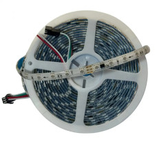 24V Magic Pixel Şerit LED – 60 LED/m, ARGB Efektli RGB Şerit Silikonlu IP65 (Dış Mekan , 5 Metre)