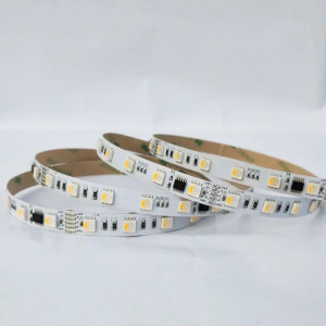 TM512AC DMX512 RGBW 24V Adreslenebilir Dijital Pixel LED Şerit 1MT 60 LED - 5 Metre