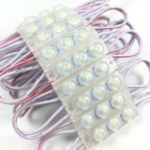 12V. 0.72W. 3'lü Mini Modül Led