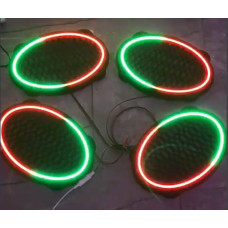 Pixel Animasyon Ledli 4lü Hoparlör Kapağı Seti (4 Adet Kapak + Kumanda)