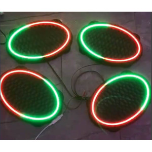 Pixel Animasyon Ledli 4lü Hoparlör Kapağı Seti (4 Adet Kapak + Kumanda)