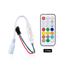 Pixel Magic Led Kontrol Cihazı - 21 Tuşlu RF Uzaktan Kumandalı