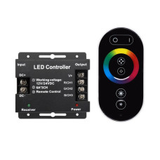 Dokunmatik RGB Şerit Led Kumandası 18A. 12v-24v