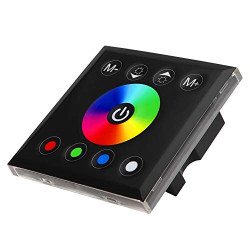 RGBW Dokunmatik (Touch) Gömme Duvar Tipi Led Kontrol Cihazı 5V-24V