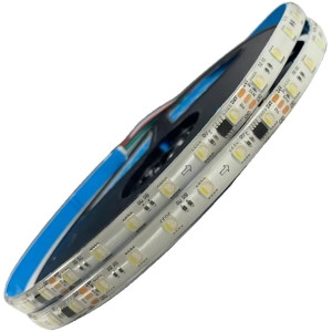 24V RGBW Adreslenebilir Şerit LED – IP65 Silikonlu, 60 LED/m, 5 Metre