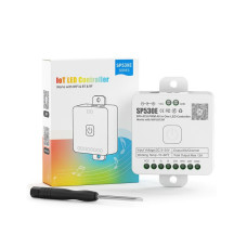 SP530E WiFi + Bluetooth Akıllı LED Kontrol Cihazı | SPI Pixel + RGB/RGBW (Müzik Modu, BanlanX, Alexa/Google)