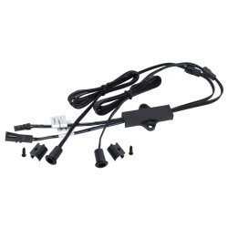 12~24V Ahşap Dolap Kapak Hareket Sensörü Gömmeli Model (Çift 2 Gözlü)