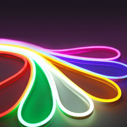 NEON LED 10mm RGB Dış Mekan Şerit 24V - Yüksek Dayanıklılık