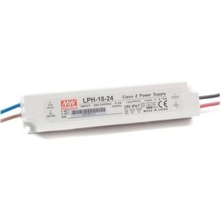 LPH-18-24 24V 0.75A IP67 Sabit Voltaj LED Güç Kaynağı