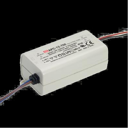 12W 9-18V 700mA IP42 LED Güç Kaynağı - Kompakt Tasarım