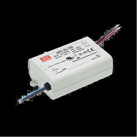 25W 9-24V 1050mA IP42 LED Sürücü Güç Kaynağı