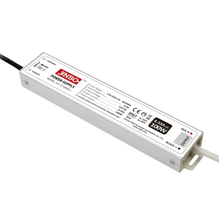 JİNBO POWER 24V 4.17A IP67 Dış Mekan Adaptör Güç Kaynağı