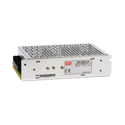 SD-50A-12 9,2-18 Volt Giriş 12 Volt 4,2 Amper Kutulu DC Güç Kaynağı