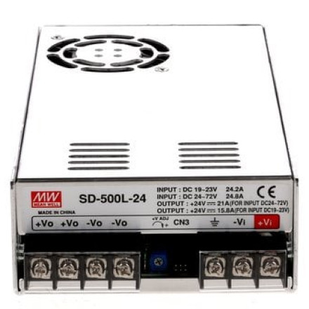 SD-500L-24 19-72 Volt Giriş 24 Volt 21 Amper Kutulu Güç Kaynağı