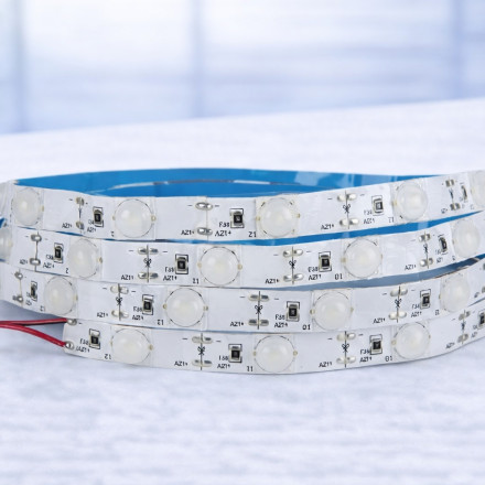 12000K Soğuk Beyaz Lensli 24 LED’li 15W 12V Şerit LED